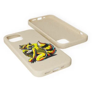 Feral Raccoon Biodegradable Phone Cases, Eco-Friendly Sustainable Tech Accessories, Animal Lover Gift, Wildlife Theme Cover, Compostable