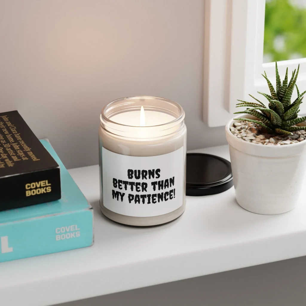 Soy Candle, Funny Quote Candle, Humor Candle Gift, Scented Candle, 9oz Candle, Slow Burn Candle, Relaxation Candle