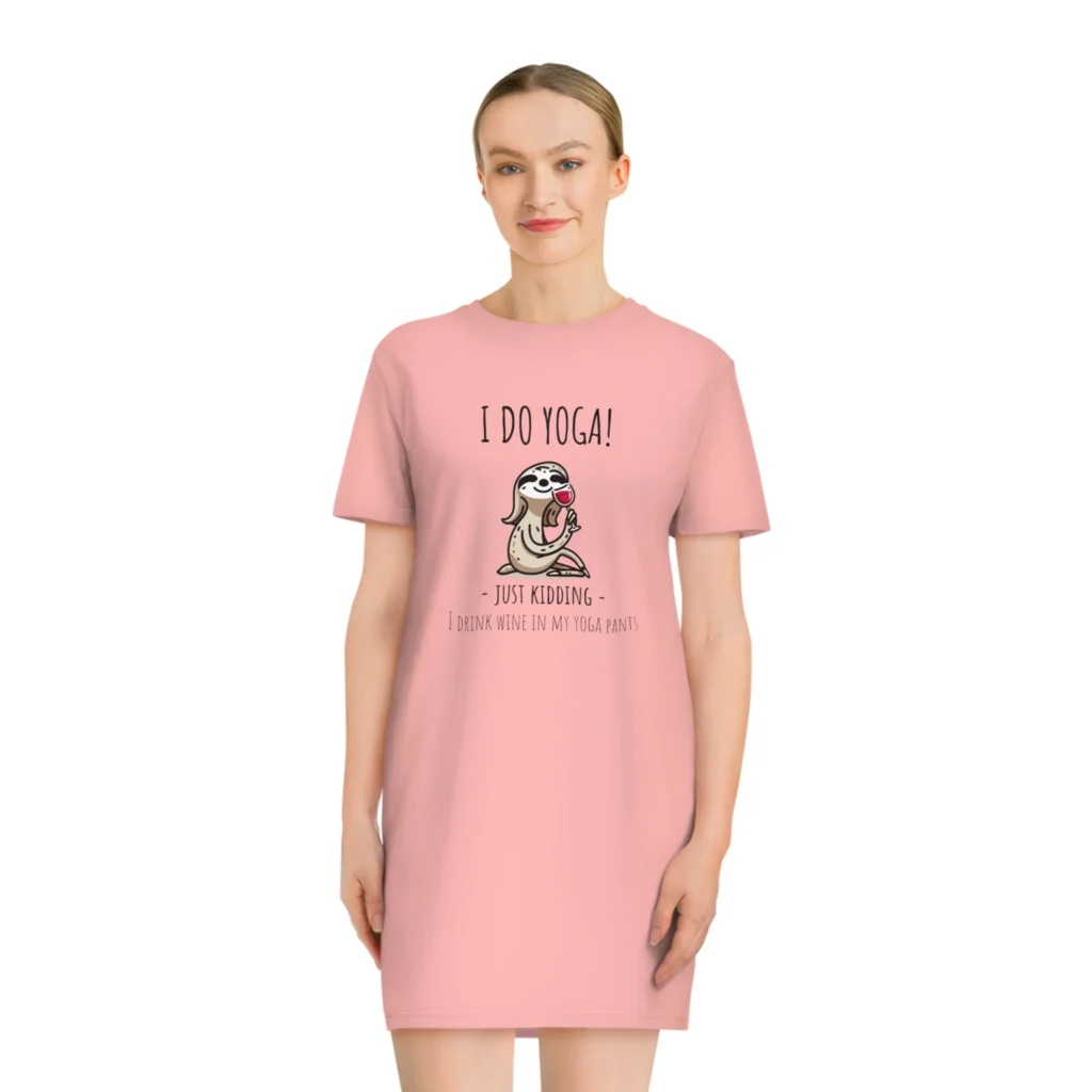 Sloth Wine Spinner Dress