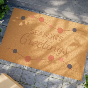 Season's Greetings Doormat