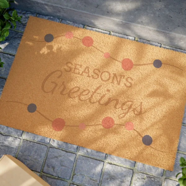 Season's Greetings Doormat